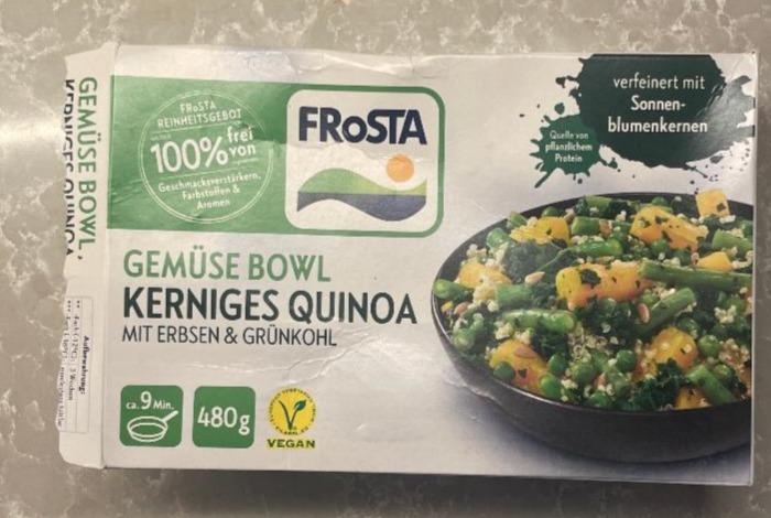 Fotografie - Gemüse Bowl Kerniges Quinoa mit erbsen & grünkohl FRoSTA