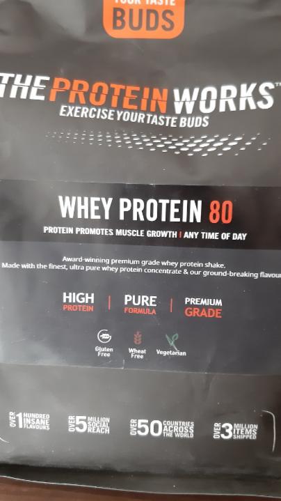 Fotografie - TPW Whey Protein 80 Butterscotch ripple