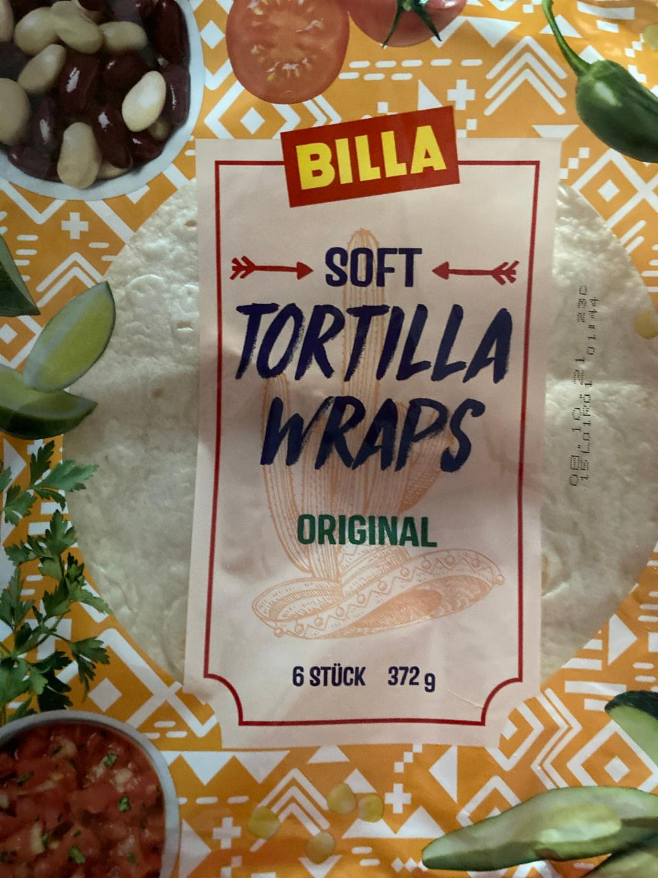 Fotografie - tortilla wraps Billa