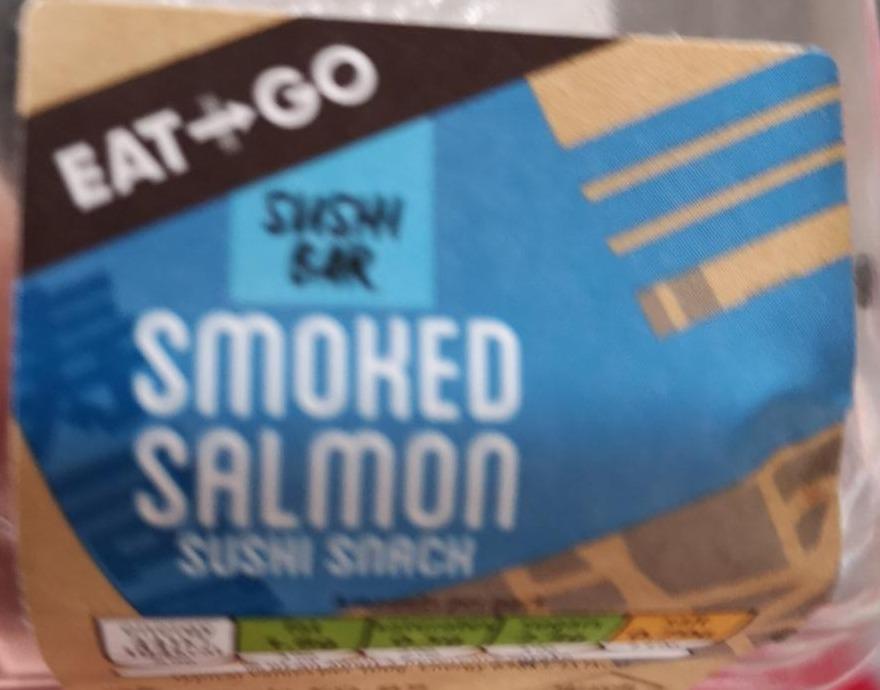 Fotografie - Smoked Salmon Sushi Snack Eat & Go
