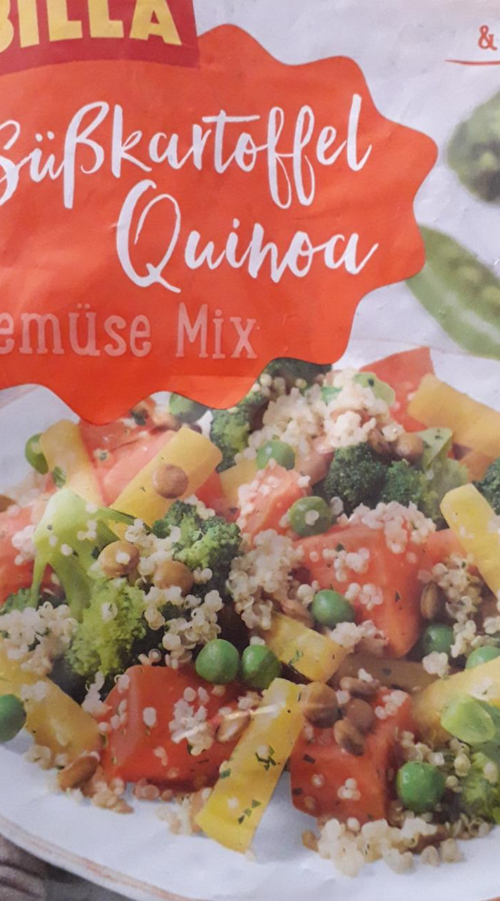 Fotografie - Süßkartoffel Quinoa Gemüse Mix Billa