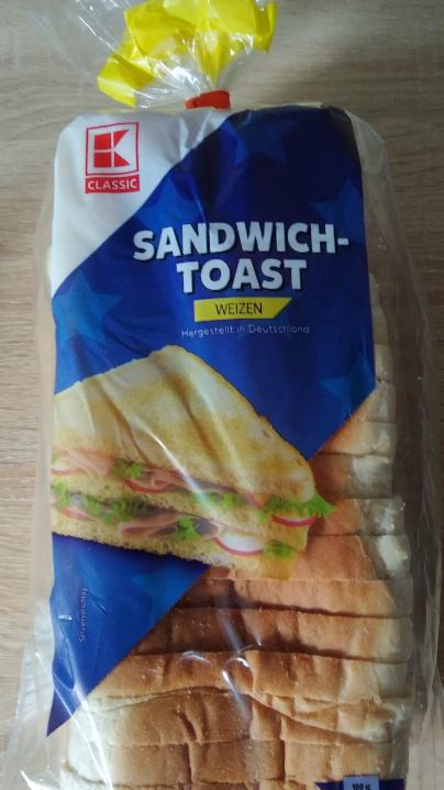 Fotografie - Sandwich-Toast Weizen - K-Classic Kaufland