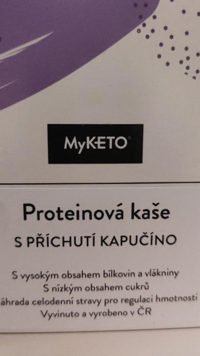 Fotografie - Proteinová kaše kapučíno MyKeto