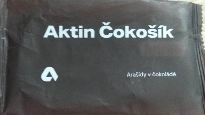 Fotografie - Čokošík arašídy v čokoládě Aktin