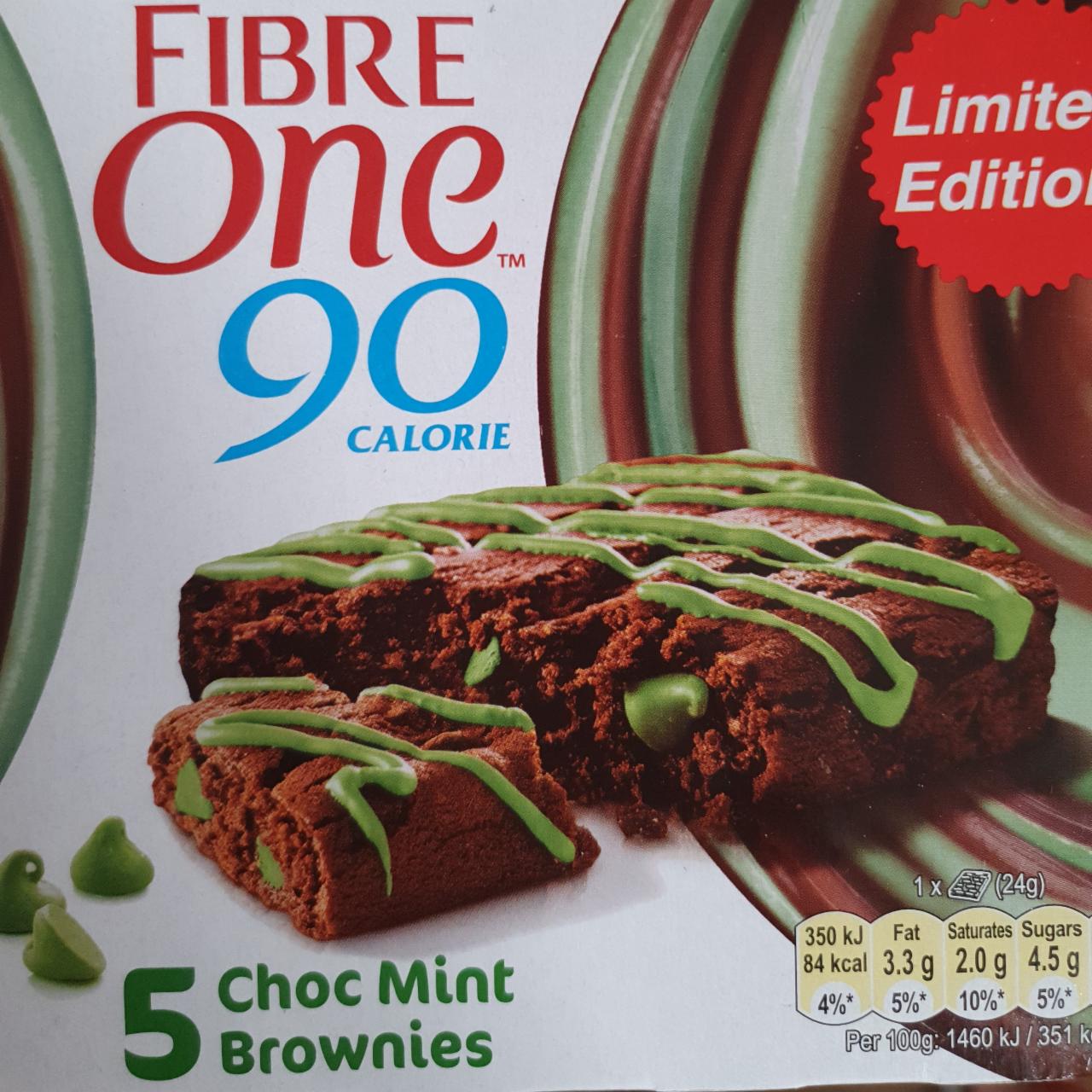 Fotografie - 5 Choc mint brownies Fibre One
