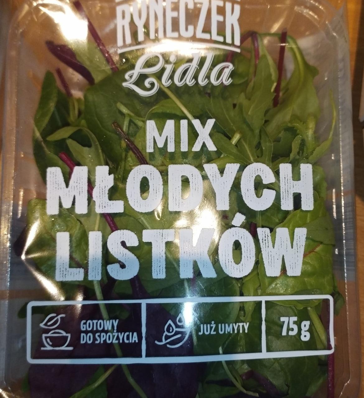 Fotografie - Mix młodych listków Ryneczek Lidla