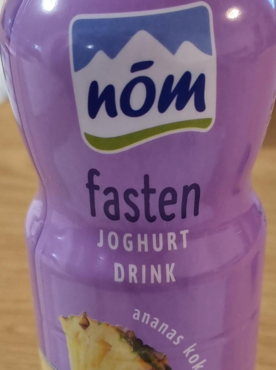 Fotografie - Fasten Joghurt drink Ananas Kokos Nóm