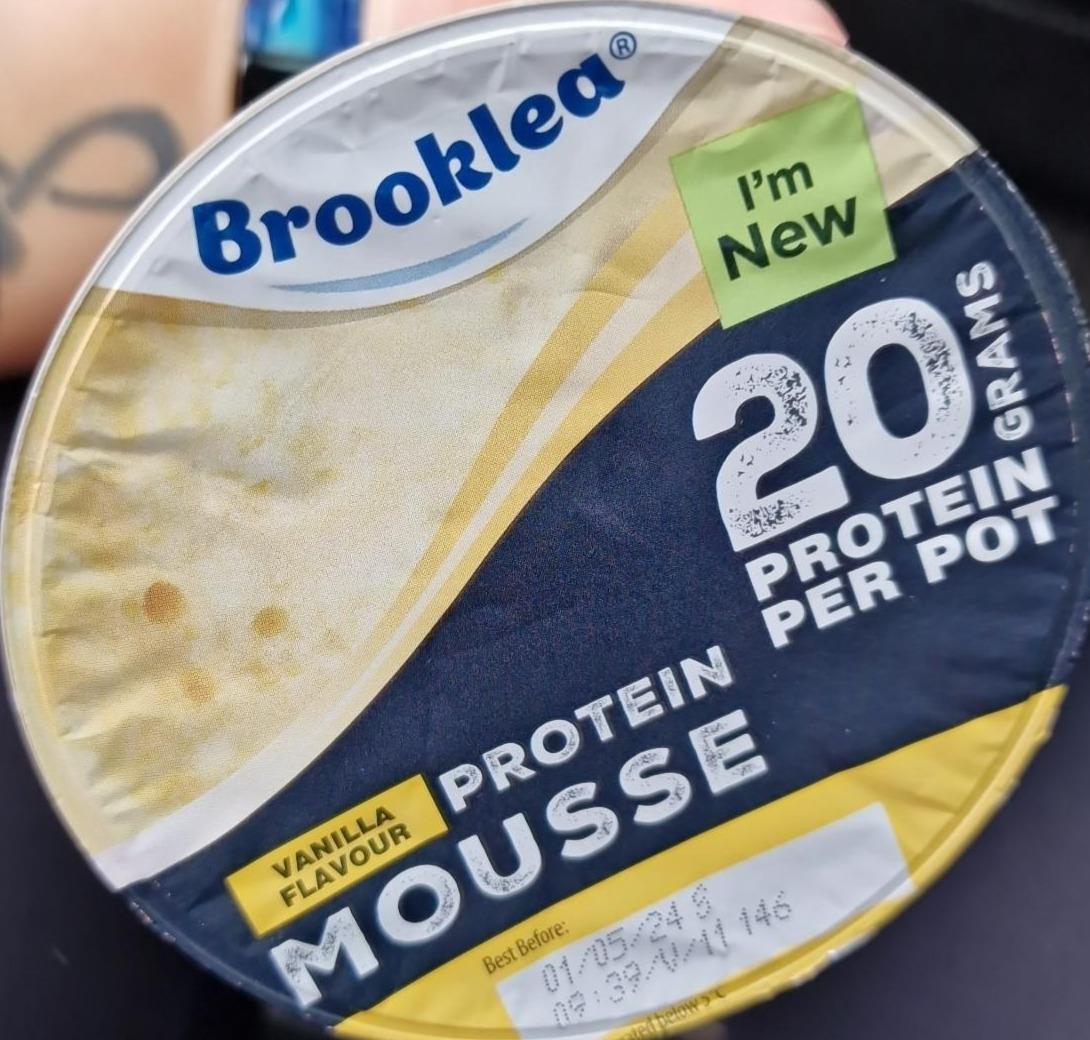 Fotografie - Protein Mousse Vanilla flavour Brooklea