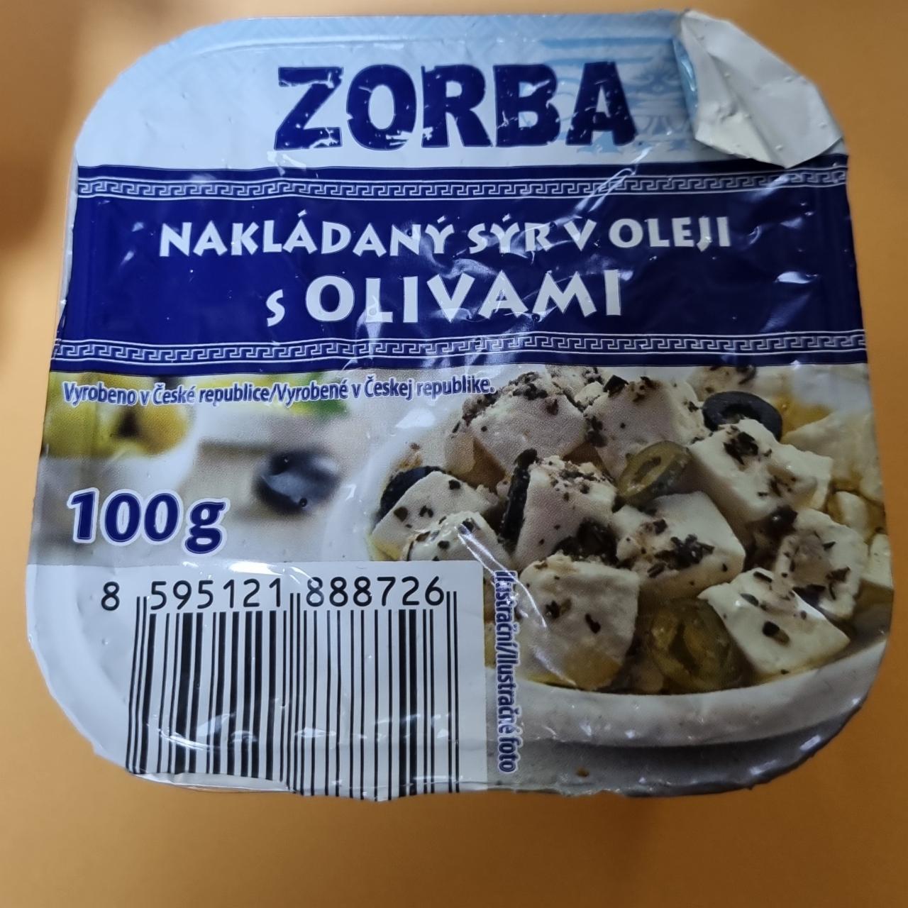 Fotografie - Nakládaný sýr v oleji s olivami Zorba