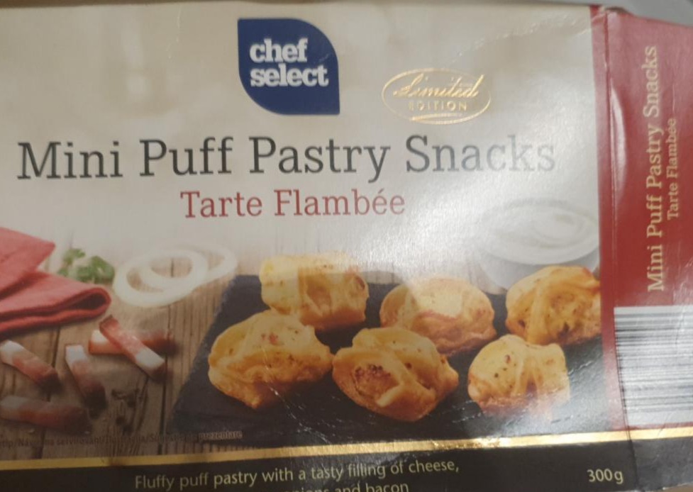 Fotografie - Mini puff pastry snacks Chef Select