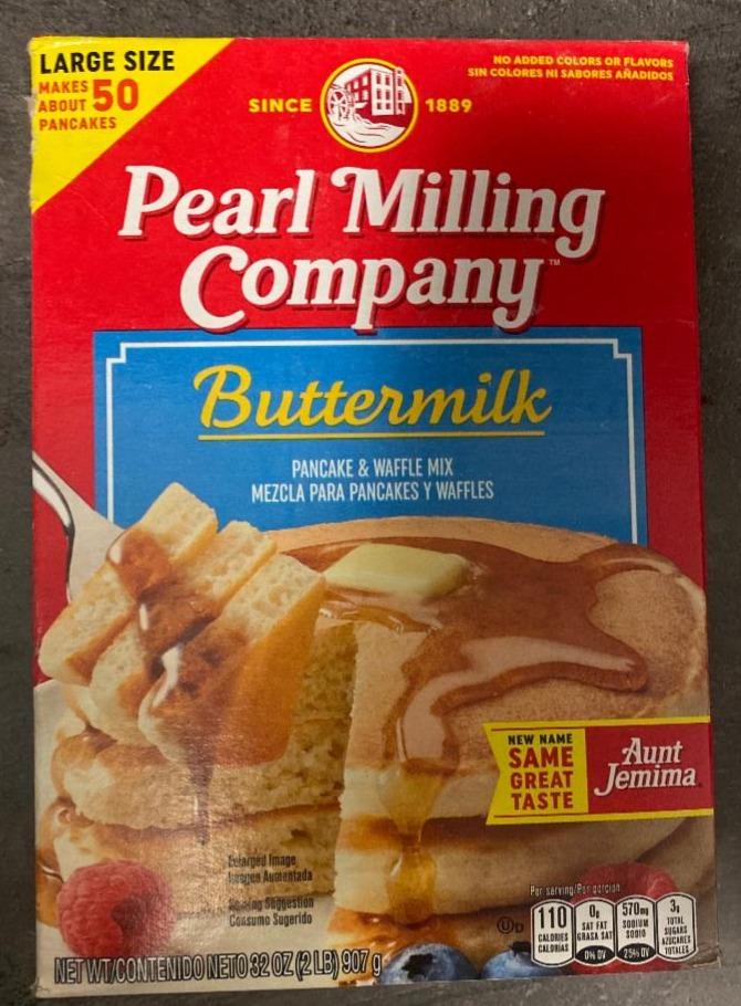 Fotografie - Buttermilk Pancake & Waffle mix Pearl Milling Company