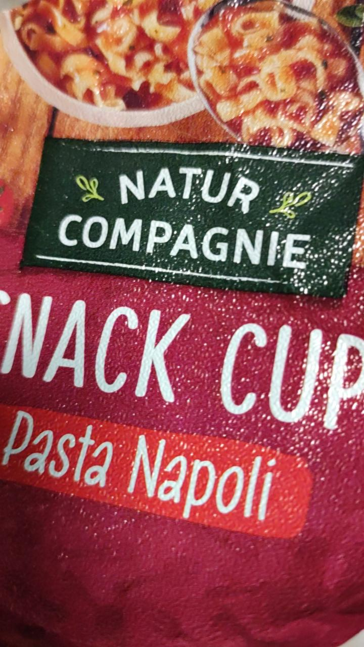 Fotografie - Snack Cup Pasta Napoli Natur Compagnie