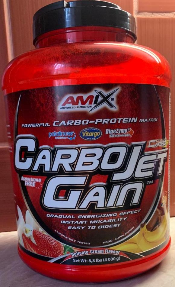 Fotografie - CarboJet Gain Delicate-Cream flavour Amix Nutrition