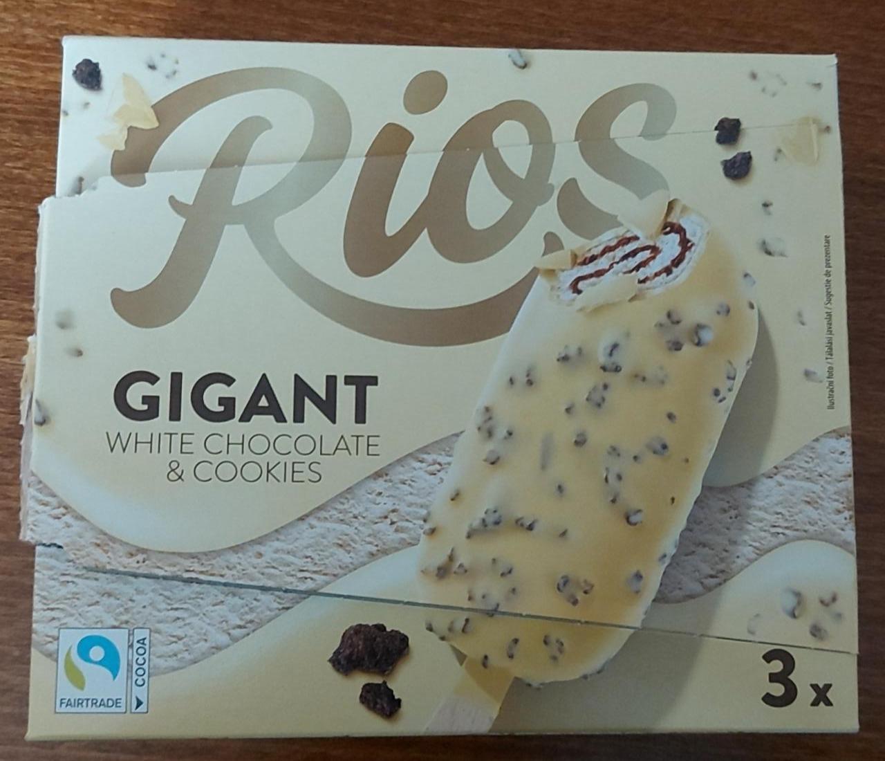 Fotografie - Gigant White chocolate & cookies Rios