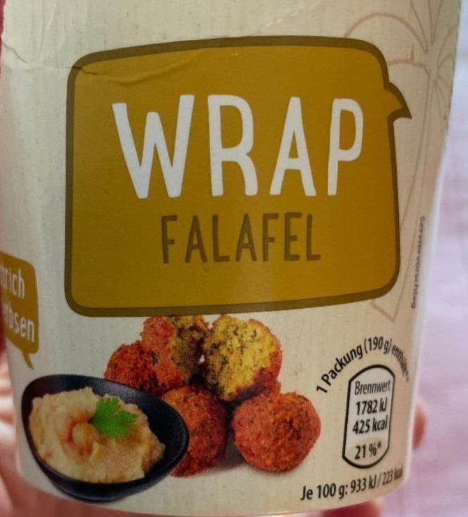 Fotografie - Wrap Falafel