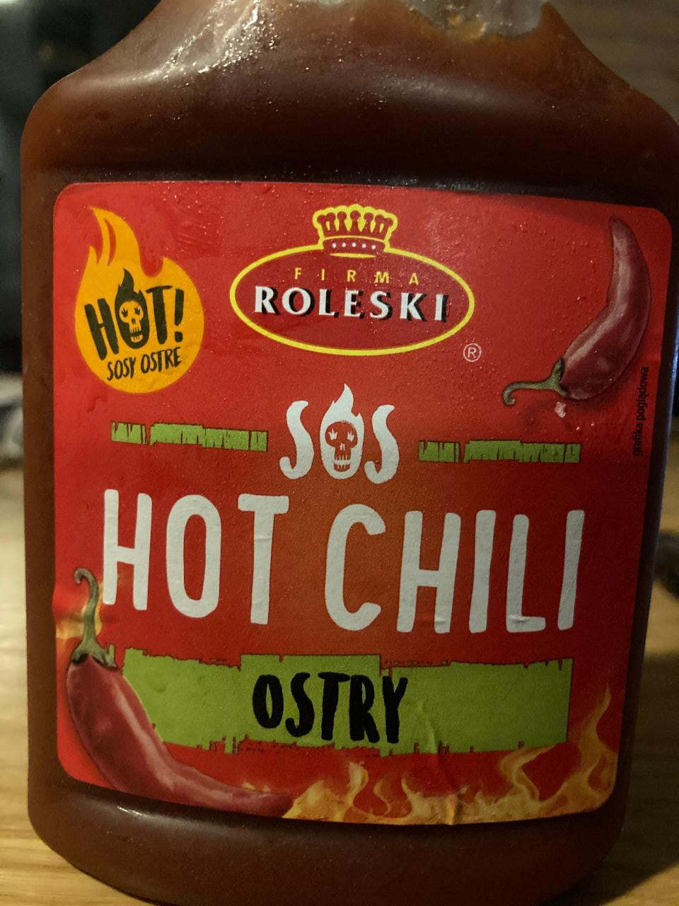 Fotografie - Sos Hot Chili Ostry Firma Roleski