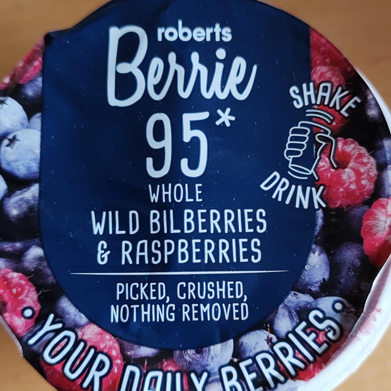 Fotografie - Whole Wild Bilberries & Raspberries Roberts Berrie
