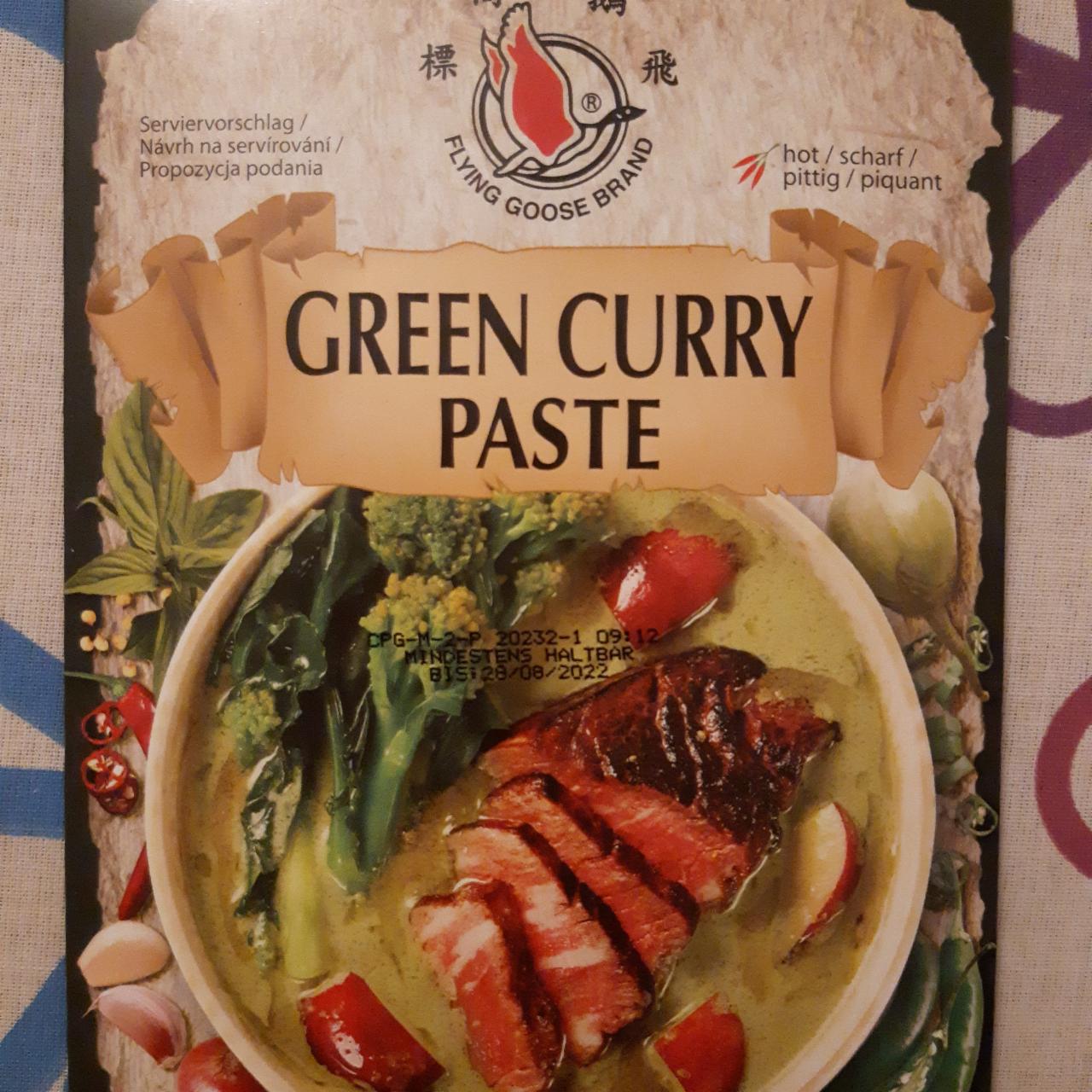 Fotografie - Green Curry Paste Flying goose brand
