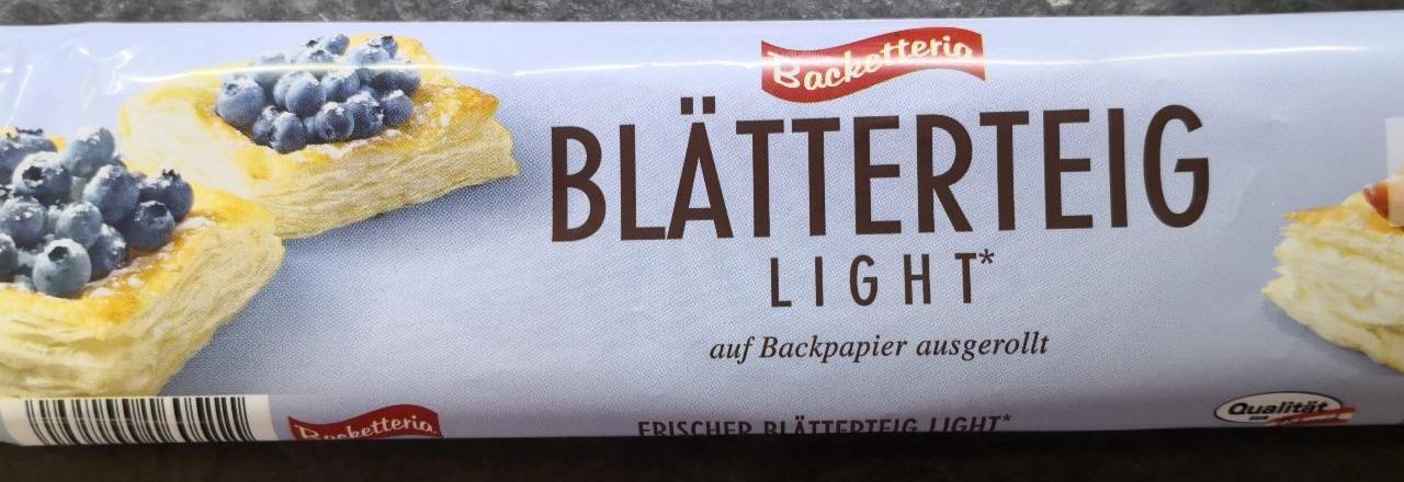 Fotografie - Blätterteig light Backetteria Hofer