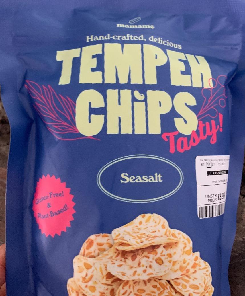 Fotografie - mamame tempeh chips Tasty!