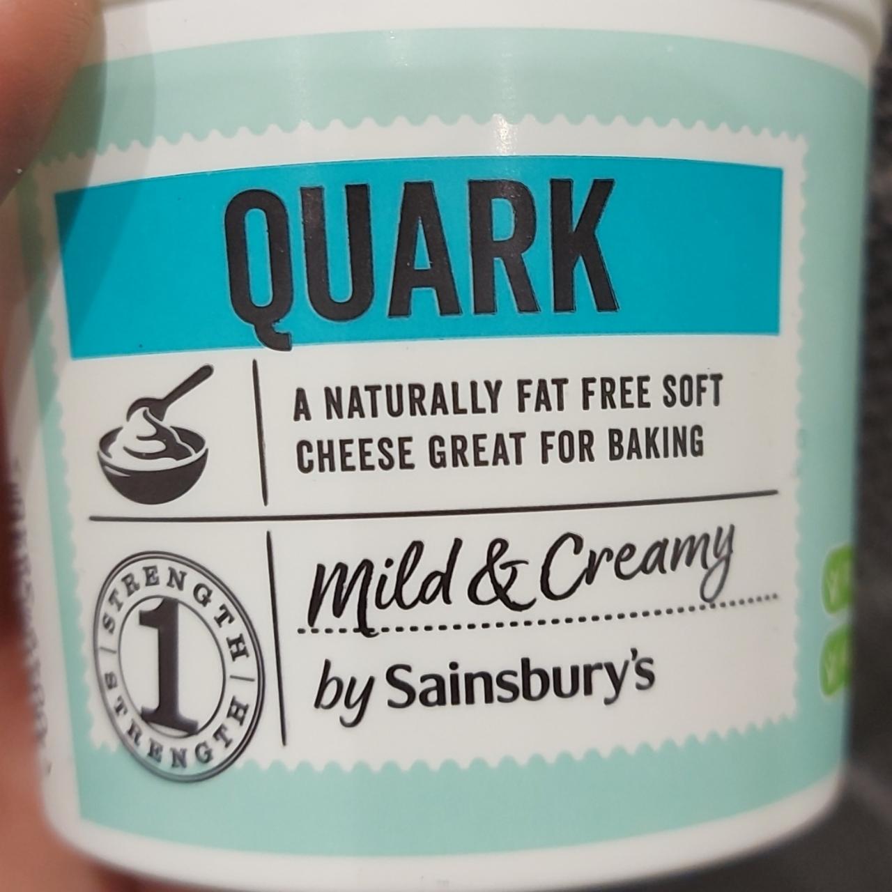 Fotografie - Quark a naturally fat free soft cheese by Sainsbury's