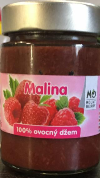 Fotografie - Mount Berry Malina 100% ovocný džem