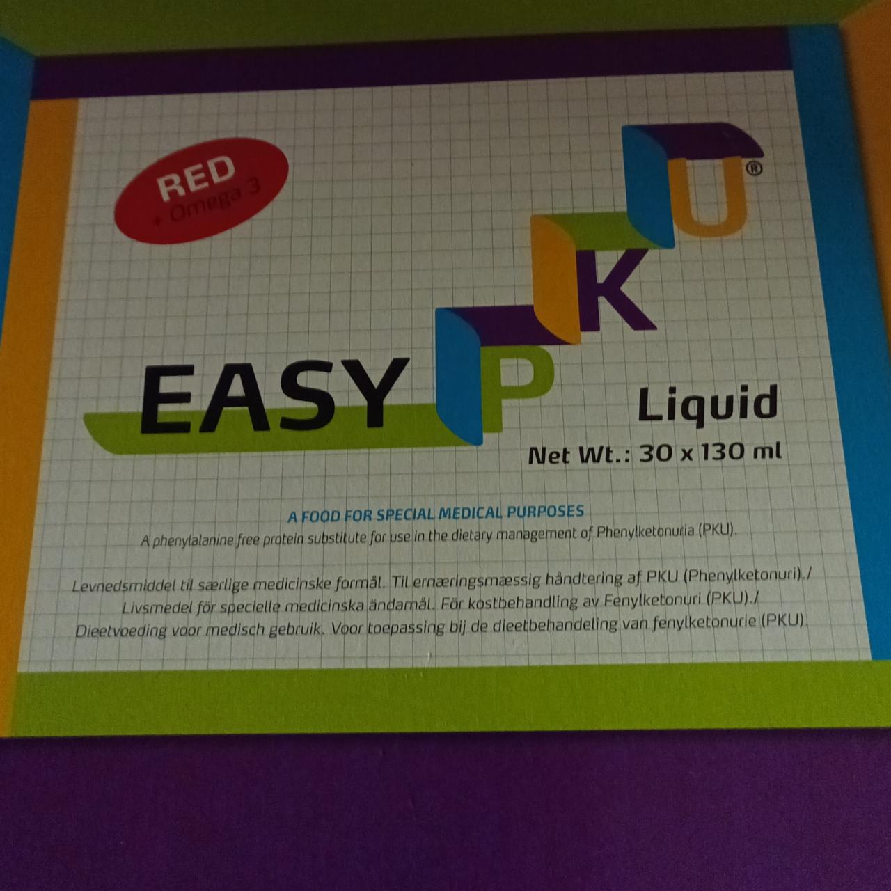 Fotografie - Easy PKU Liguid RED