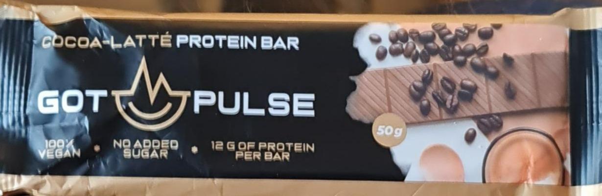 Fotografie - Cocoa-latté protein bar Got Pulse