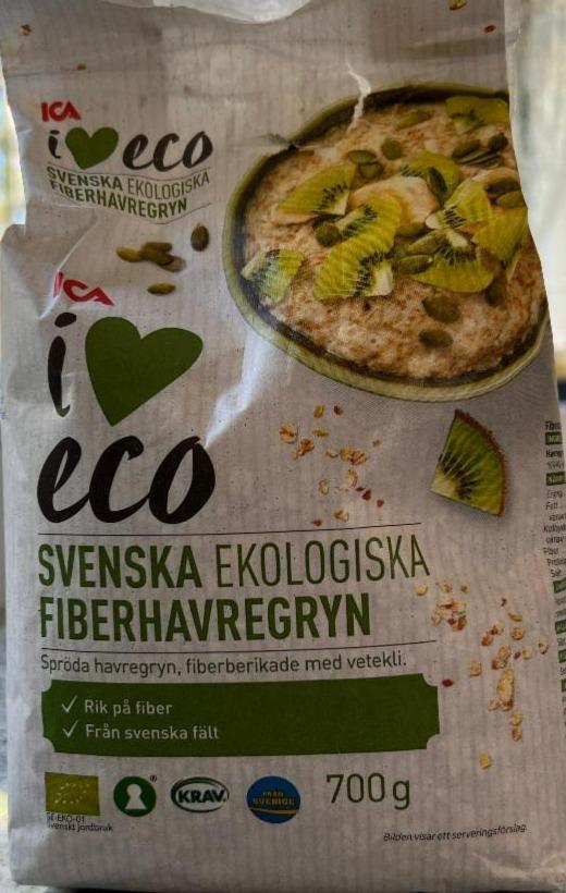 Fotografie - Iveco Svenska ekologiska fiberhavregryn ICA