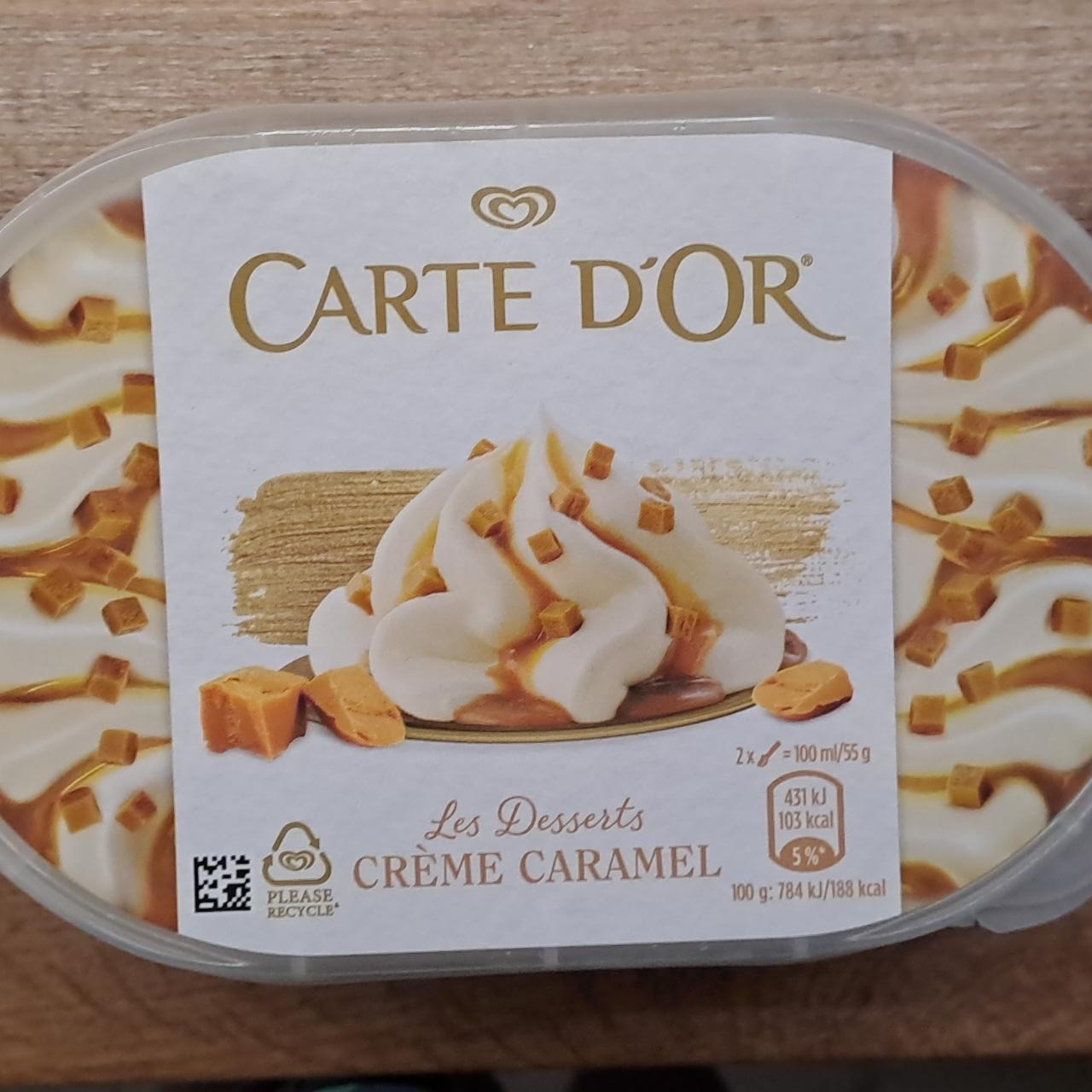 Fotografie - Crème Caramel Carte d'Or