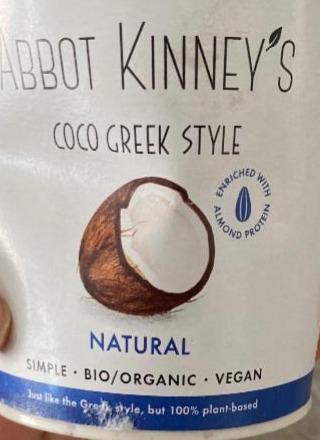 Fotografie - Kokosový jogurt řeckeho typu