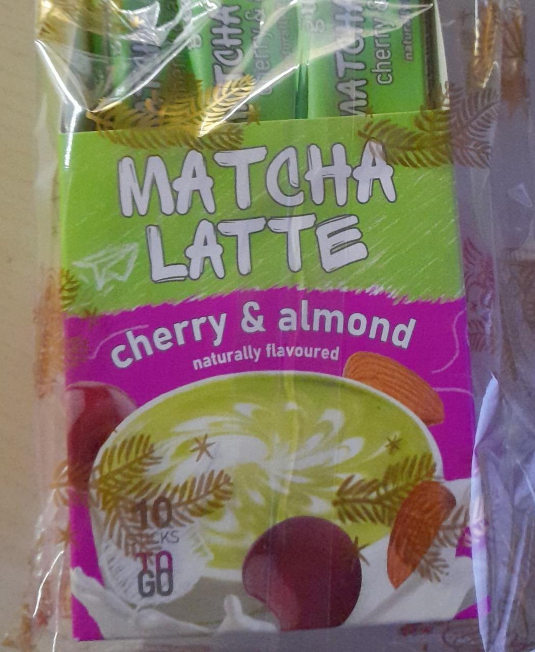 Fotografie - Matcha Latte cherry & almond G'tea!