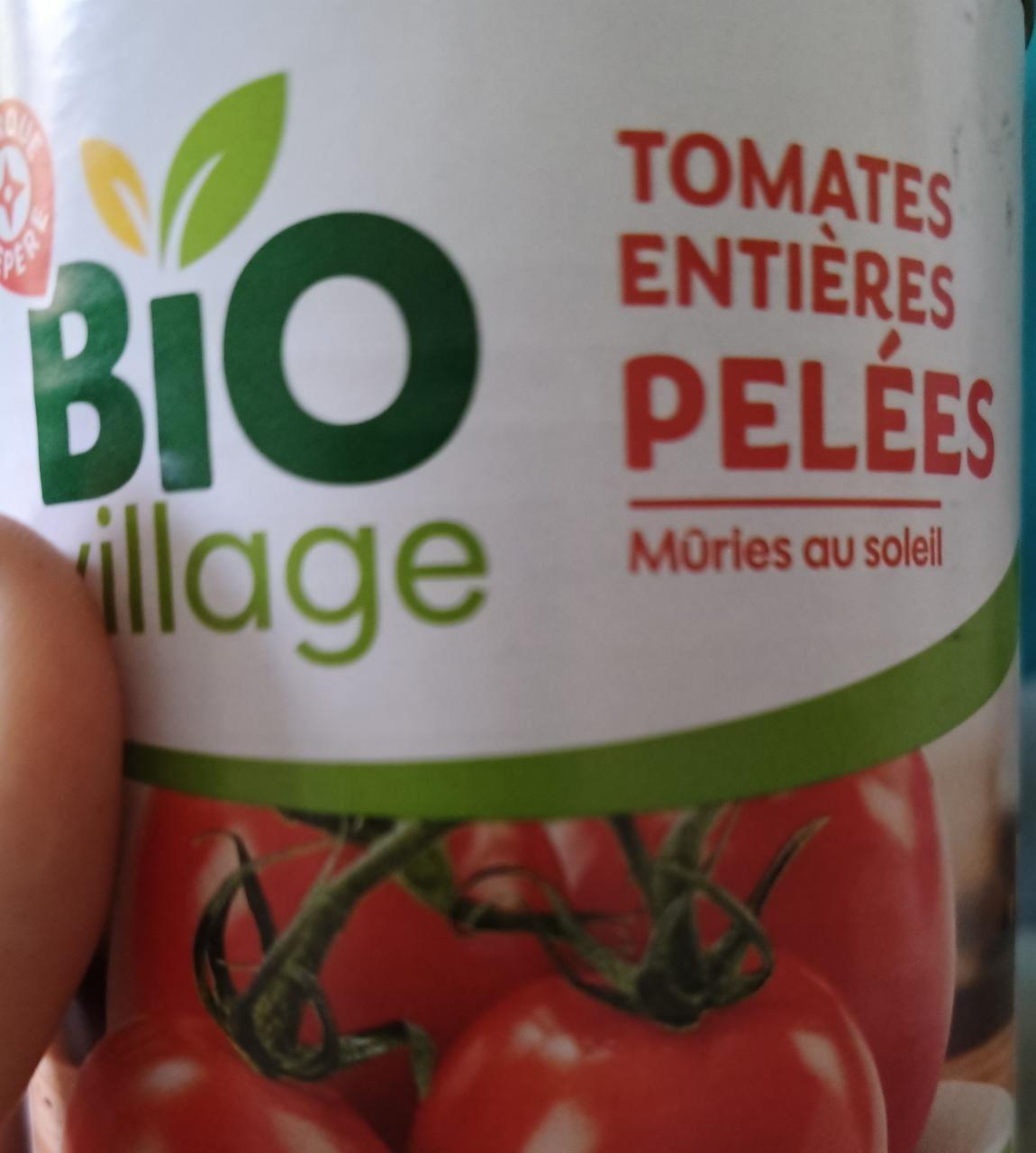 Fotografie - Tomates Entiéres Pelées Bio Village