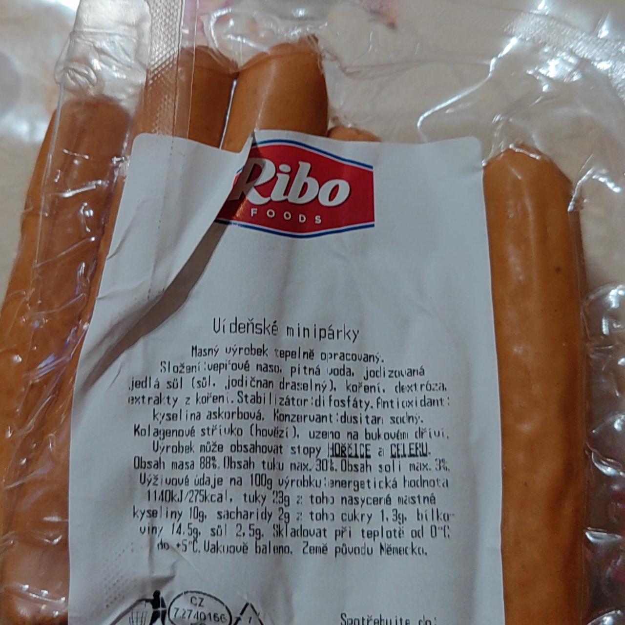 Fotografie - Vídeňské minipárky Ribo foods