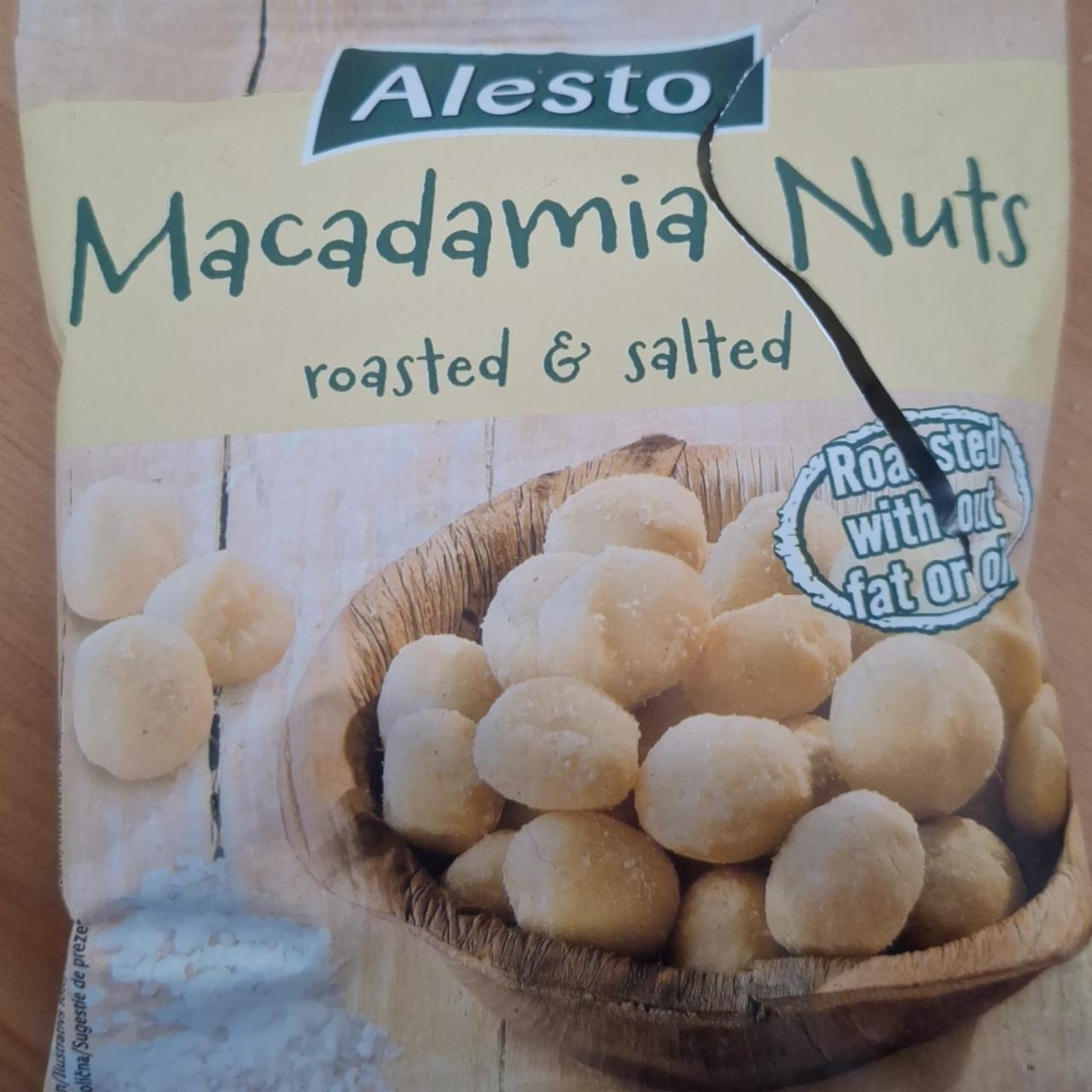 Fotografie - Macadamia nuts roasted & salted Alesto