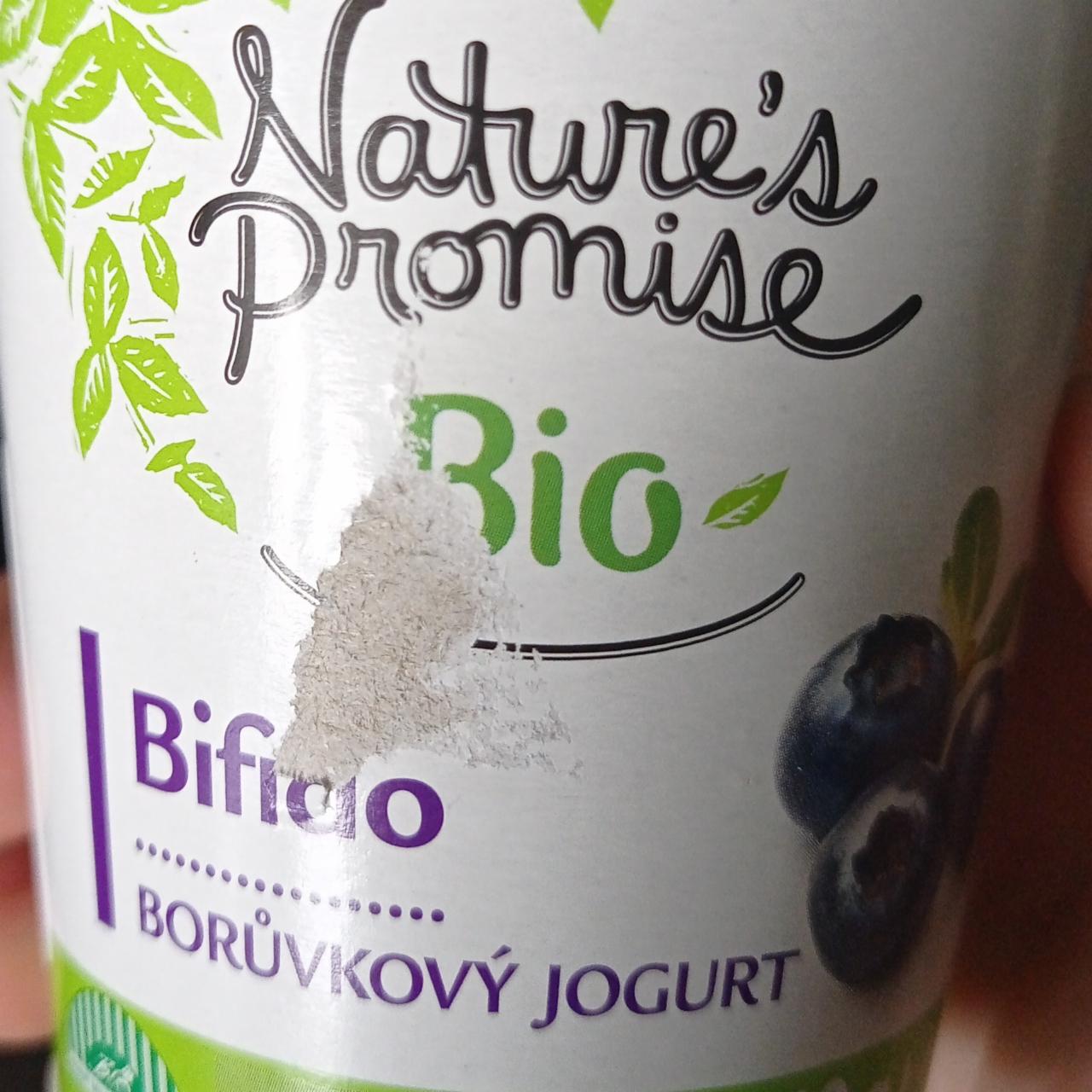 Fotografie - Bifido Borůvkový jogurt Nature's Promise