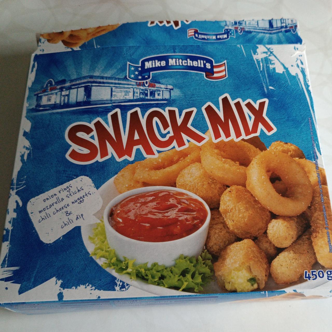 Fotografie - Snack Mix Cibulové kroužky Mike Mitchell's