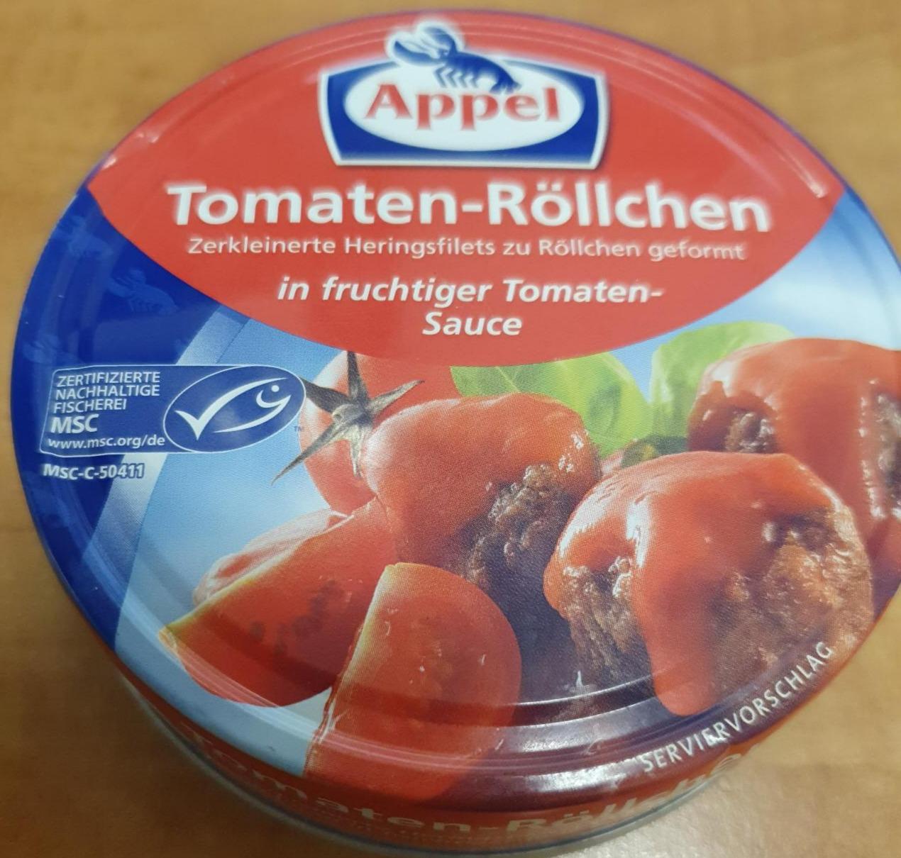 Fotografie - Tomaten-Röllchen in fruchtiger Tomaten-Sauce Appel