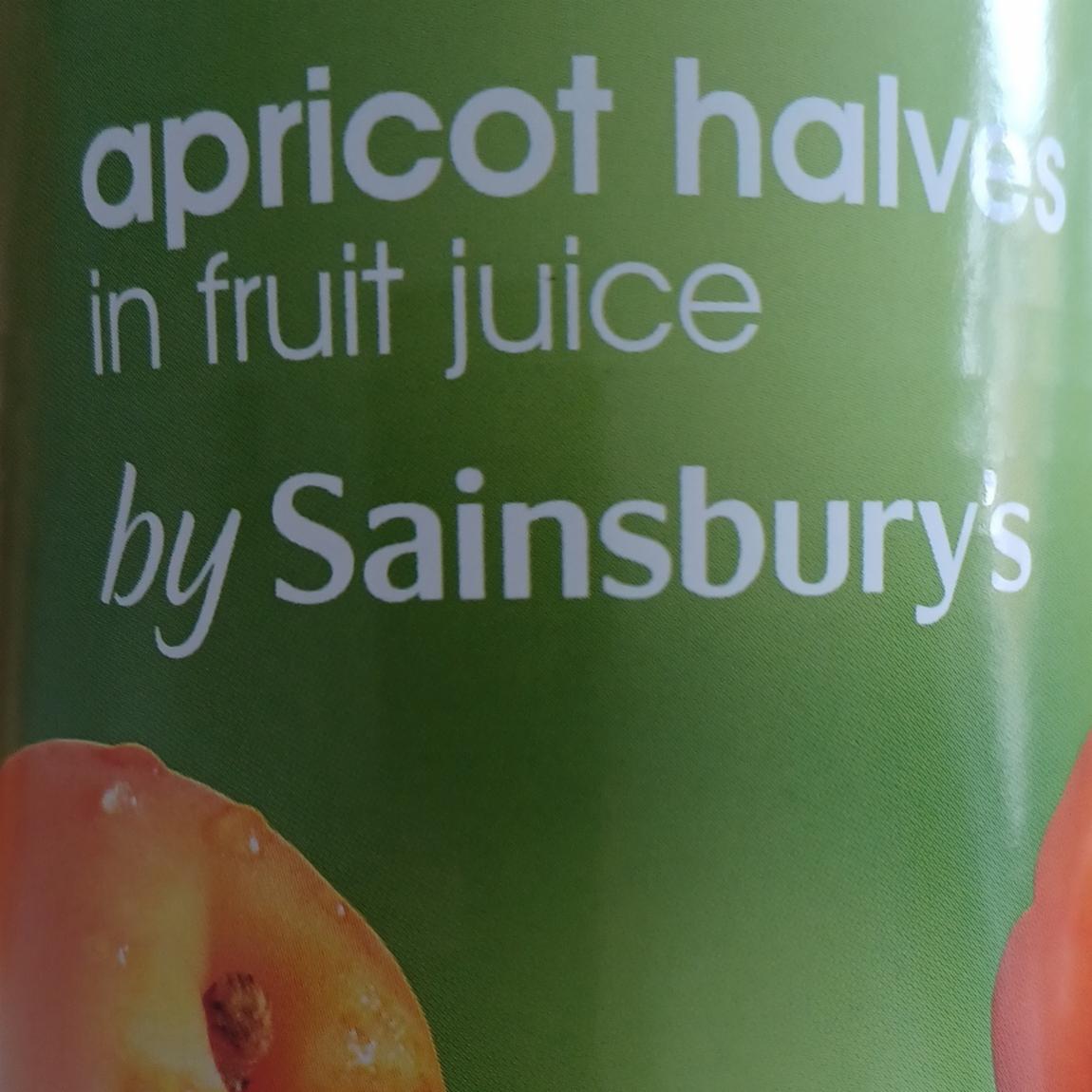 Fotografie - Apricot halves in fruit juice by Sainsbury's