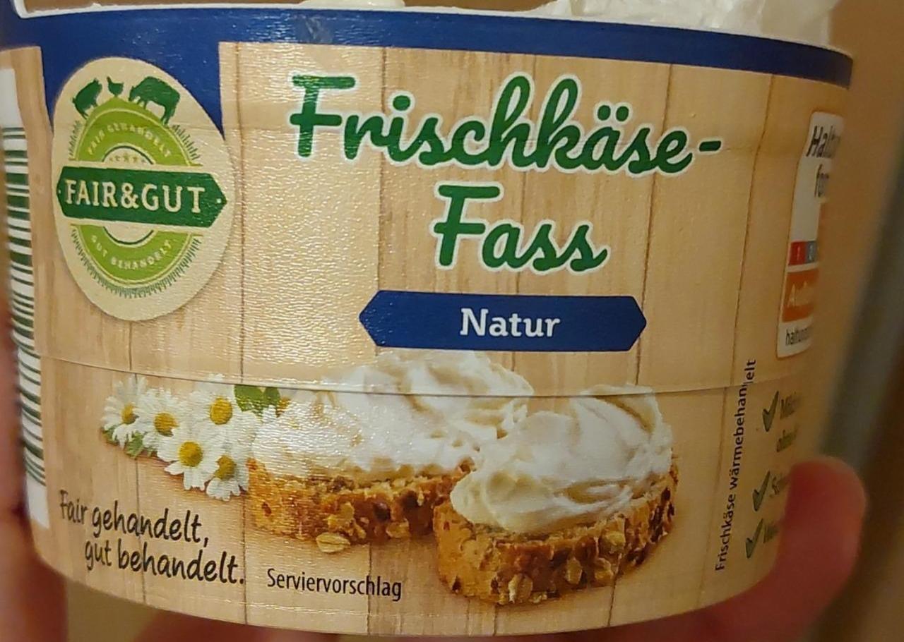 Fotografie - Frischkäse Fass Natur Fair & Gut