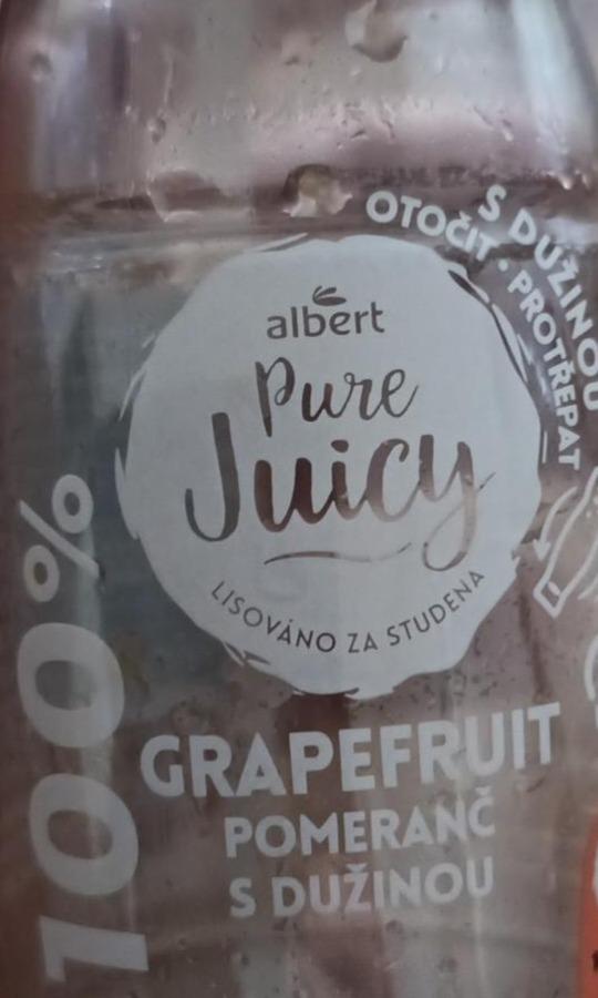 Fotografie - Pure Juicy grapefruit pomeranč s dužinou Albert