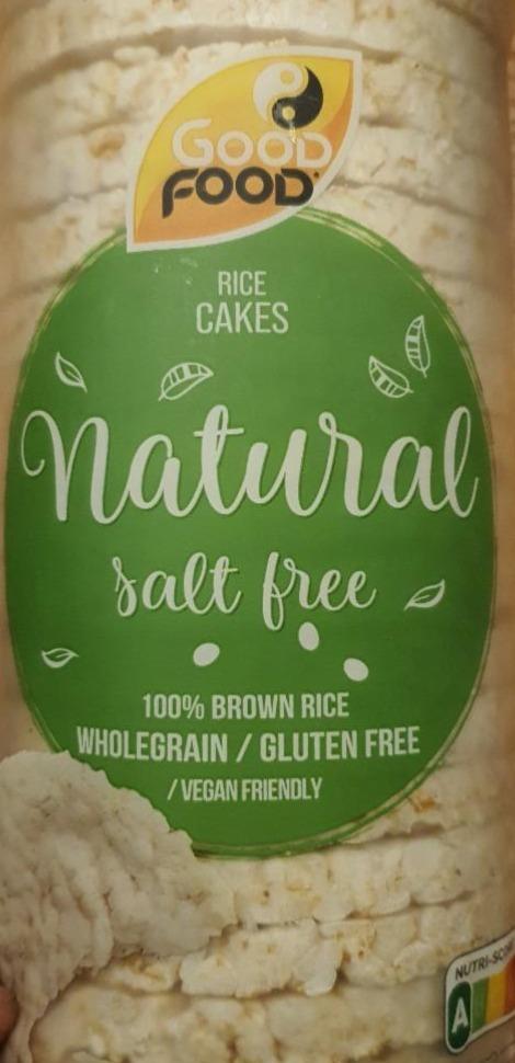 Fotografie - Good Food natural rice cakes salt free