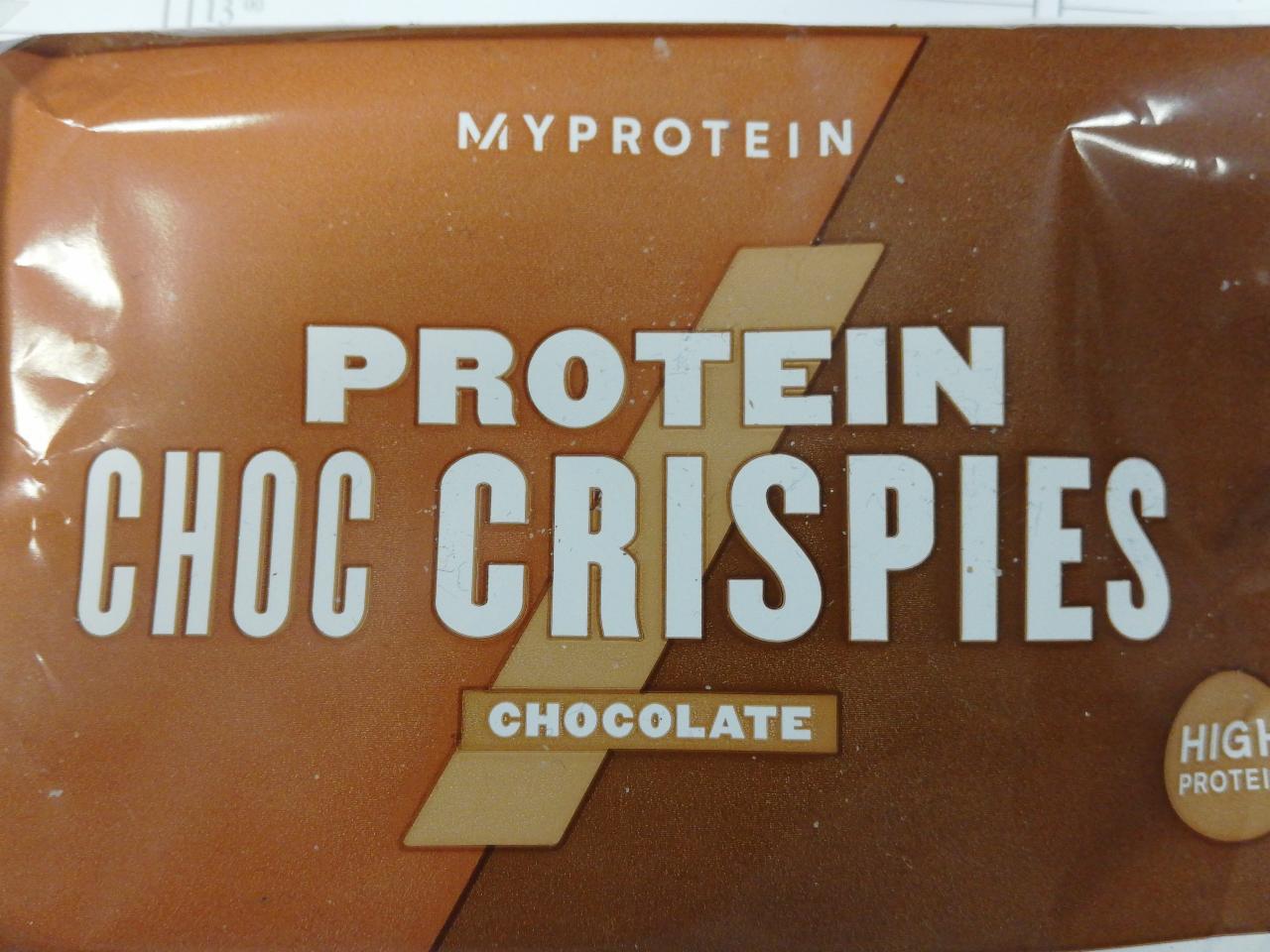 Fotografie - Protein Choc Crispies Myprotein