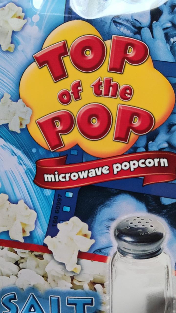 Fotografie - Microwave Popcorn Salt Top of the Pop