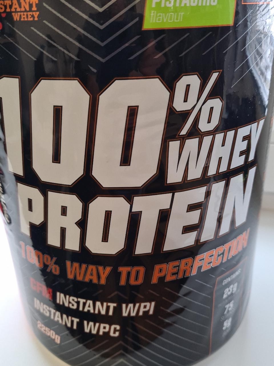 Fotografie - 100% whey protein pistachio (pistácie) Nutrend