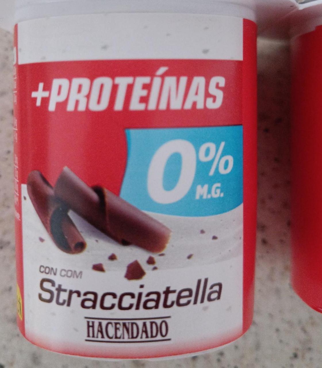 Fotografie - Dairy Dessert with Stracciatella +Proteins Hacendado