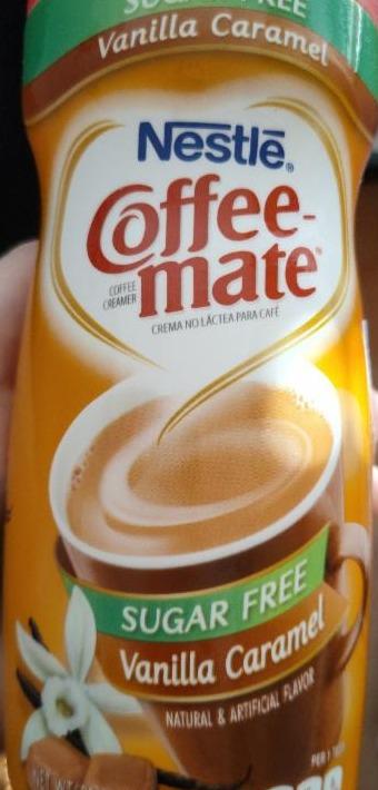 Fotografie - Coffee-mate Sugar Free Vanilla Caramel Nestlé