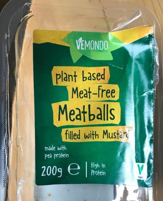 Fotografie - Plant based Meat-Free Meatballs filled with Mustards Vemondo
