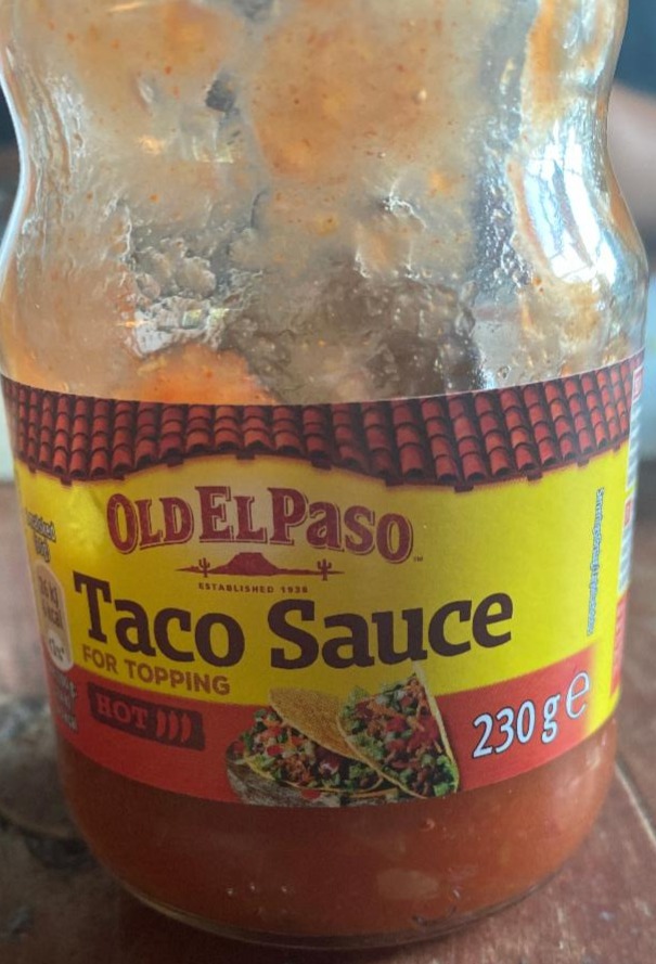 Fotografie - Taco Sauce Hot Old El Paso