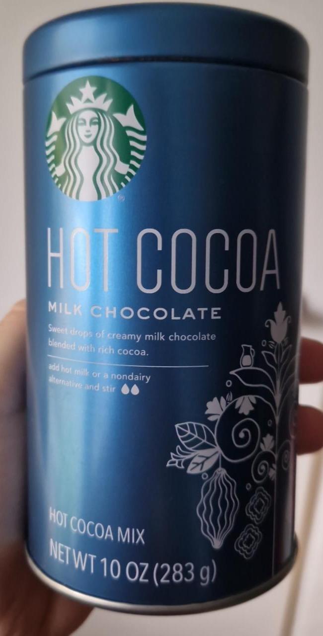 Fotografie - Hot Cocoa Milk Chocolate Starbucks